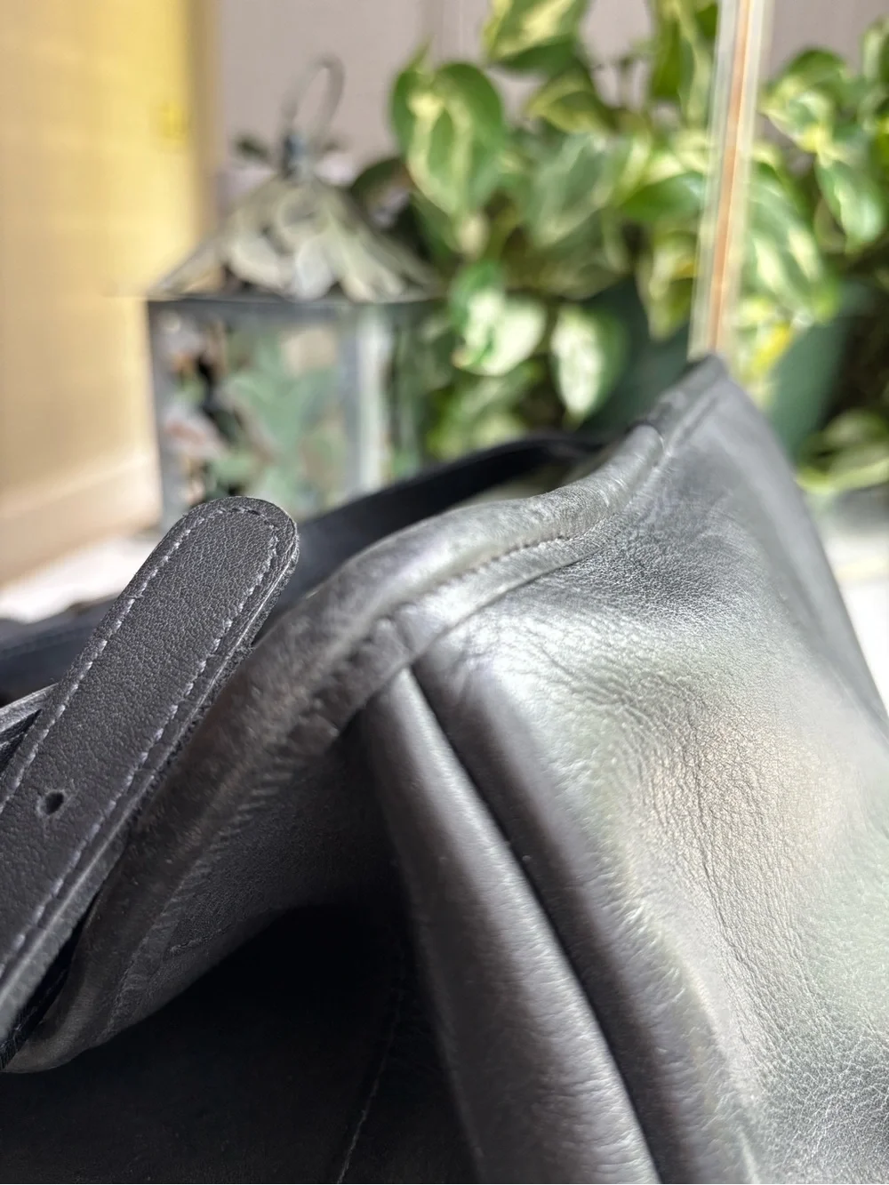 Vintage Coach Backpack Daypack with Nickel Hardware
